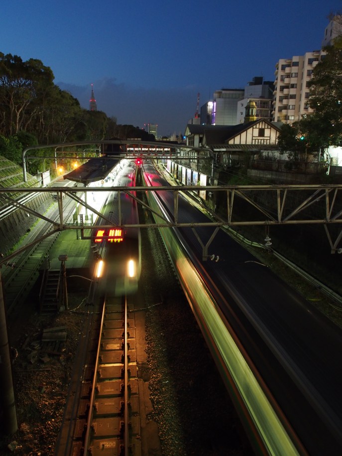 The trains are pretty wonderful to watch. 