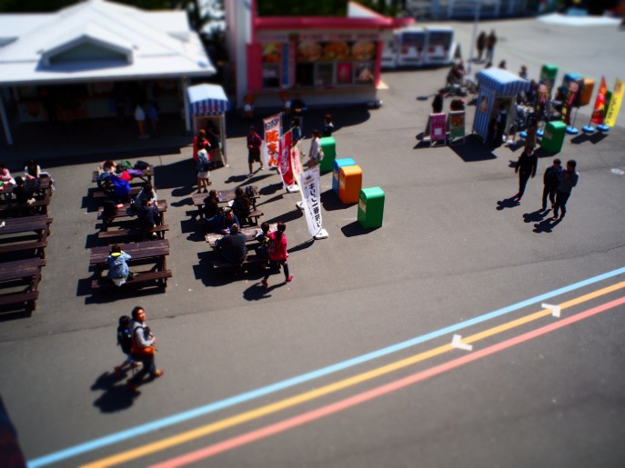 I felt like Godzilla. 